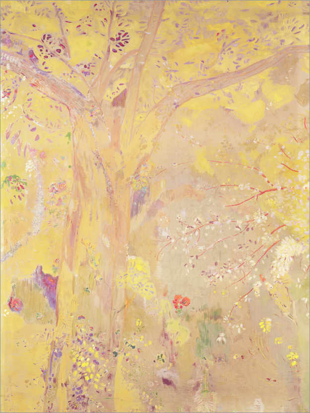 Poster Yellow Tree