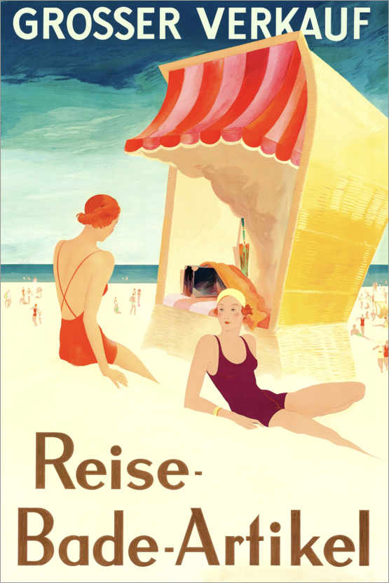 Poster Prodotti da viaggio e da mare (tedesco)