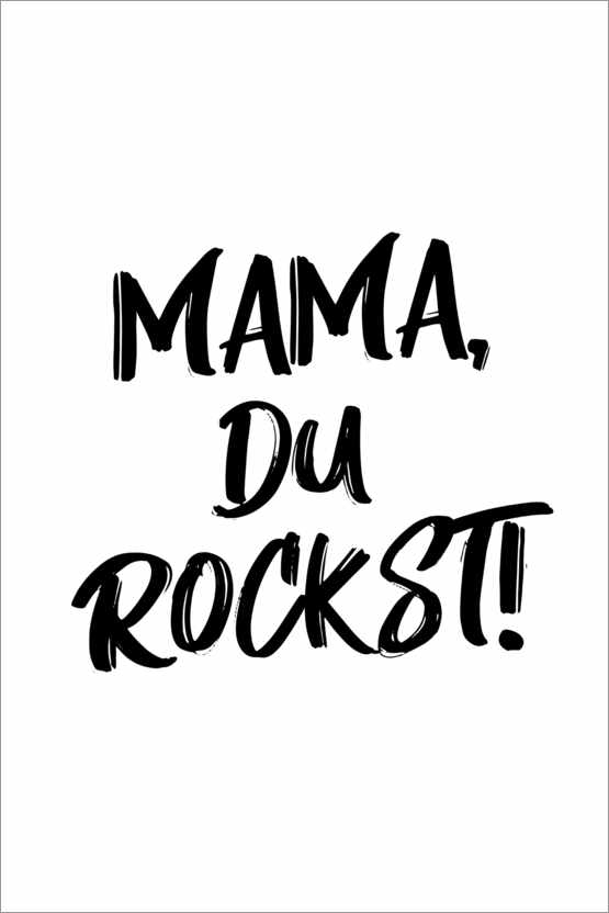 Poster Mamma, rock
