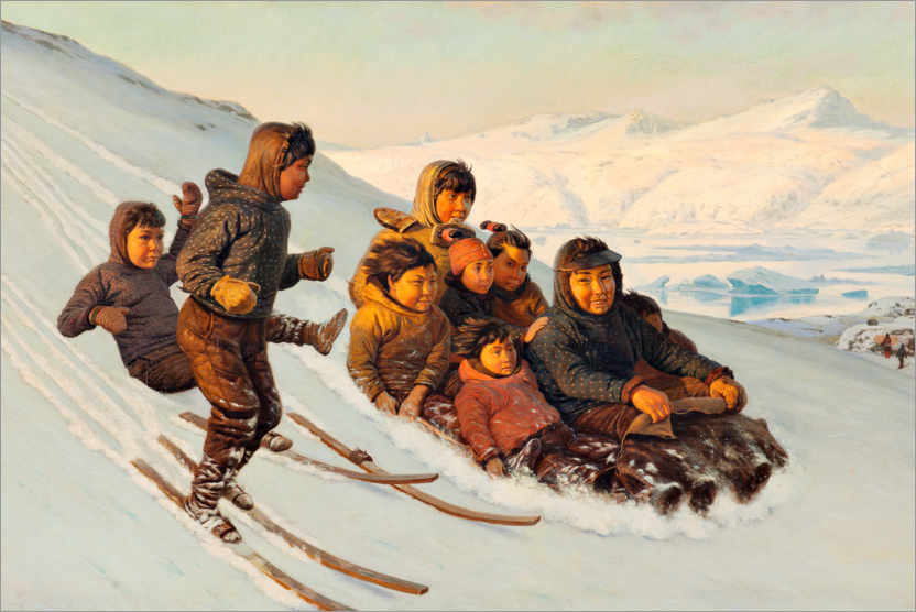 Poster Orario invernale in Groenlandia