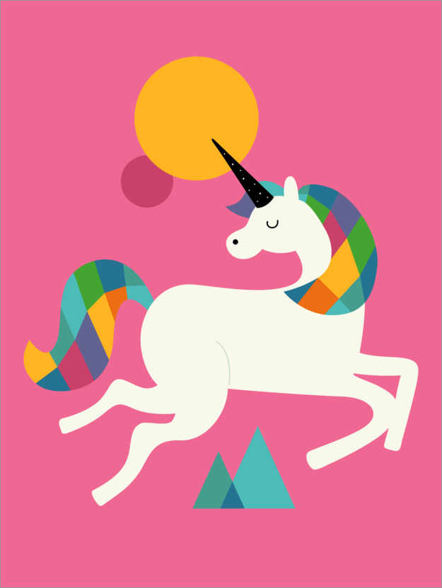 Poster Essere un unicorno