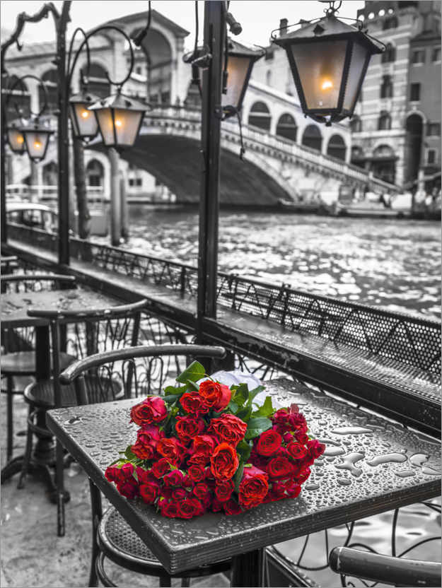 Poster Storia d'amore a Rialto, Venezia