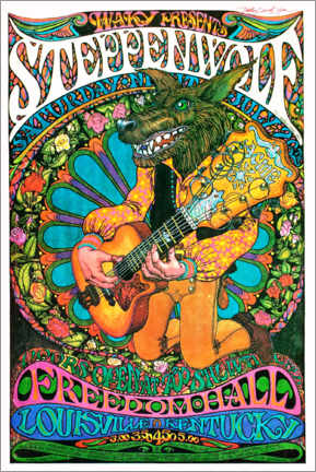 Poster  Steppenwolf - Freedom Hall - Entertainment Collection