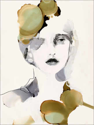 Stampa su PVC  Ritratto di una donna - Victoria Borges