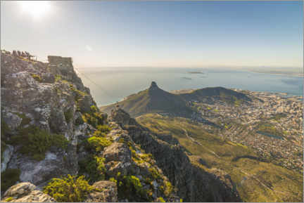 Poster  Montagna della Tavola (Table Mountain) - Chiara Salvadori