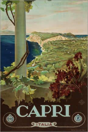 Poster Capri, Italia