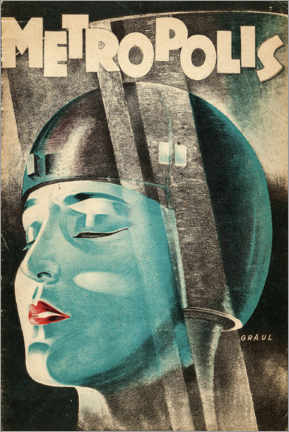Stampa su tela  Metropolis - Vintage Entertainment Collection