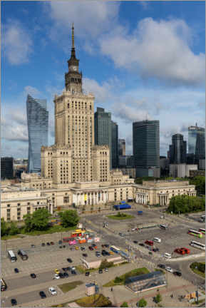 Poster Palazzo della Cultura e della Scienza, Varsavia