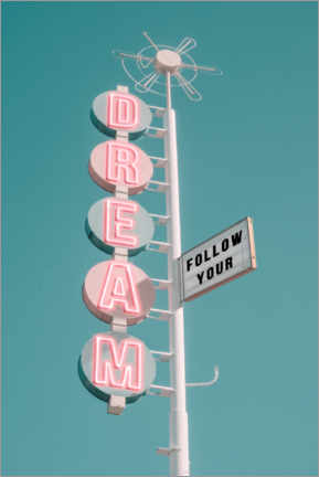 Poster  Follow your dream - Jonas Loose