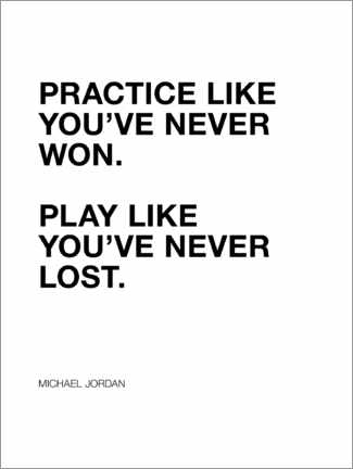 Poster  Citazione di Michael Jordan - Michael Tarassow