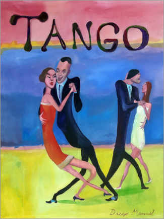 Poster Tango di gala