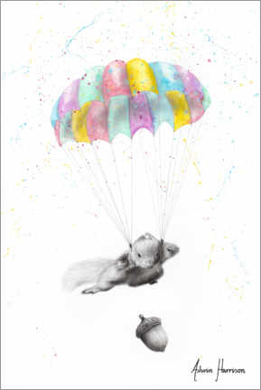 Poster  Sogni di uno scoiattolo volante - Ashvin Harrison
