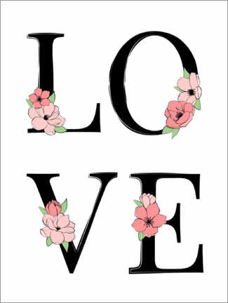 Poster Amore in fiore (Love)