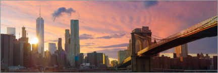 Poster  Panorama di Brooklyn - Vincent Xeridat