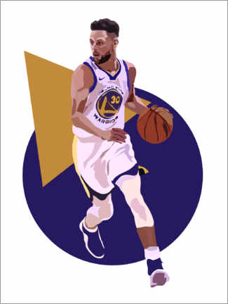 Poster  Stephen Curry - Anna McKay