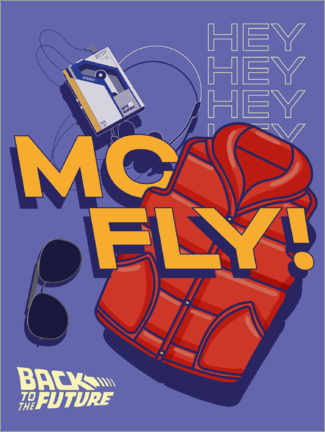 Poster  Hey, McFly!