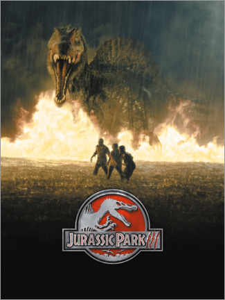 Poster  Jurassic Park III - Spinosauro