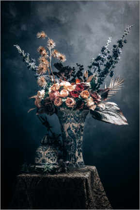 Stampa su legno  Pot-pourri di fiori - Steffen Gierok