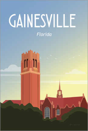 Poster  Gainesville - Omar Escalante