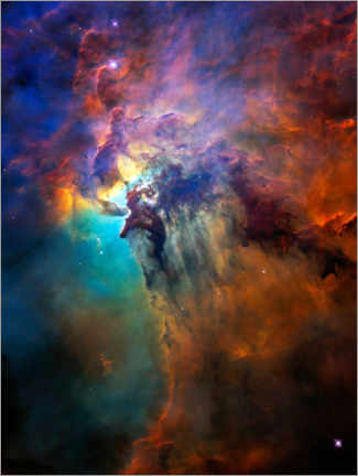 Adesivo murale  Nebulosa della laguna - NASA
