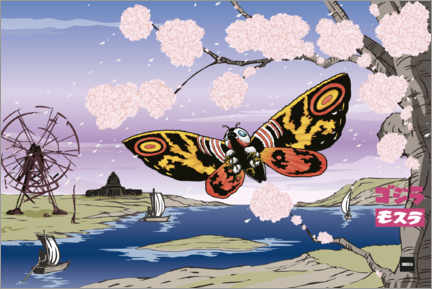 Poster  Mothra in primavera