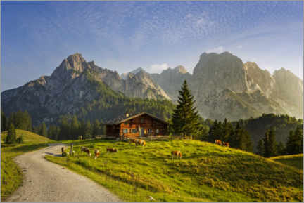 Poster  Alpine summer in the Alps - Dieter Meyrl