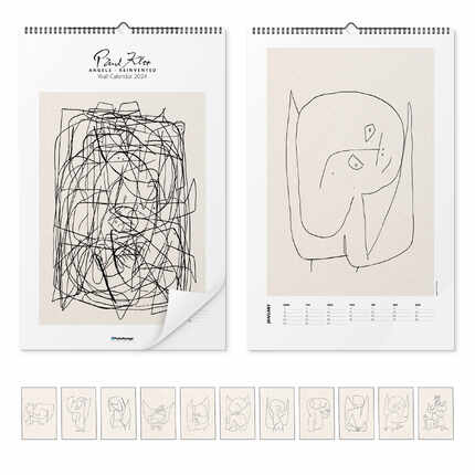Calendario da muro  Paul Klee - Angels Reinvented 2022