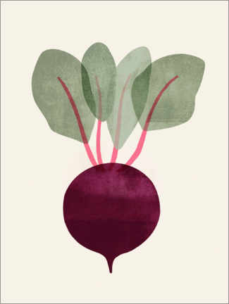 Poster  Organic Veg IX - Victoria Barnes