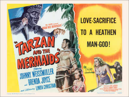 Poster  Tarzan and the Mermaids