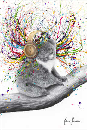 Poster  Koala Crescendo - Ashvin Harrison