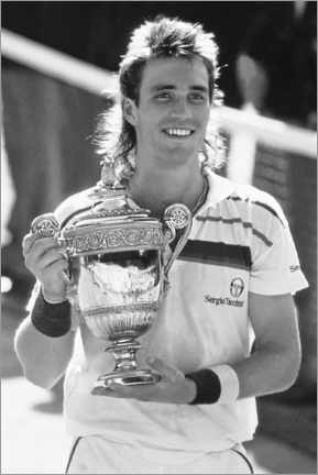 Poster  Pat Cash, Tennis player