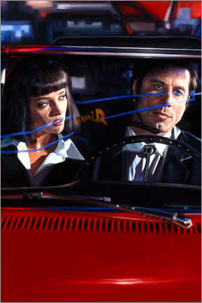 Poster Mia and Vincent, Pulp Fiction