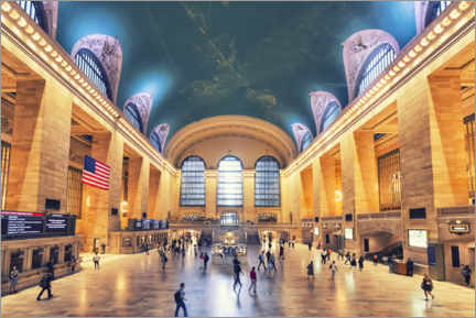 Poster  Grand Central Terminal in New York - Manjik Pictures
