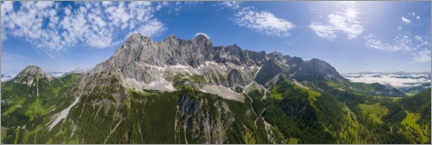 Poster  Panorama di Dachstein, Alpi - Dieter Meyrl