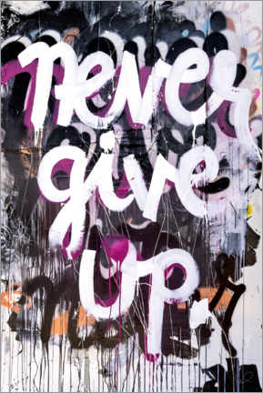 Poster Never Give Up
