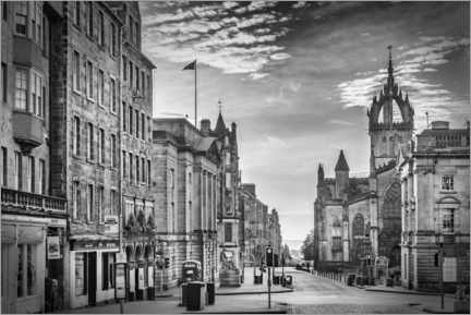 Poster  Morning impression from the Royal Mile - Melanie Viola