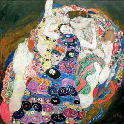 Stampa su PVC  La vergine - Gustav Klimt