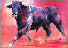 Adesivo murale  Toro al trotto - Mark Adlington
