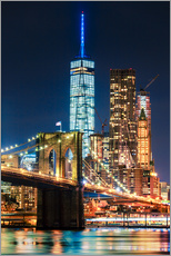 Stampa su plexi-alluminio  New York City Landmarks - Sascha Kilmer