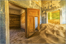 Adesivo murale  Sand in the premises of an abandoned house - Robert Postma