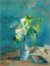 Stampa su vetro acrilico  Bouquet di lillà - Paul Gauguin