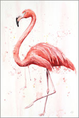 Adesivo murale  flamingo - Nadine Conrad