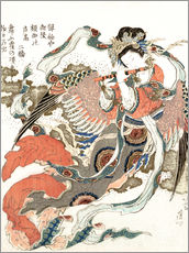 Adesivo murale  Tennin - Katsushika Hokusai