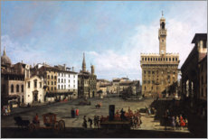 Poster Piazza della Signoria a Firenze