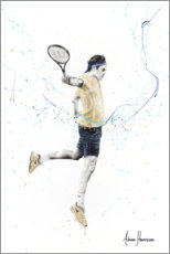 Poster  Professionista del tennis - Ashvin Harrison