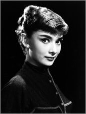 Stampa su legno  Vacanze romane, Audrey Hepburn