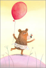 Poster Piccolo orso danzante