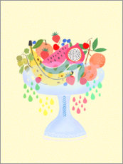 Poster Ciotola di frutta fancy