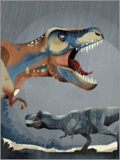 Stampa su PVC  Tirannosauri rex - Dieter Braun