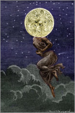 Poster Viaggia intorno alla luna